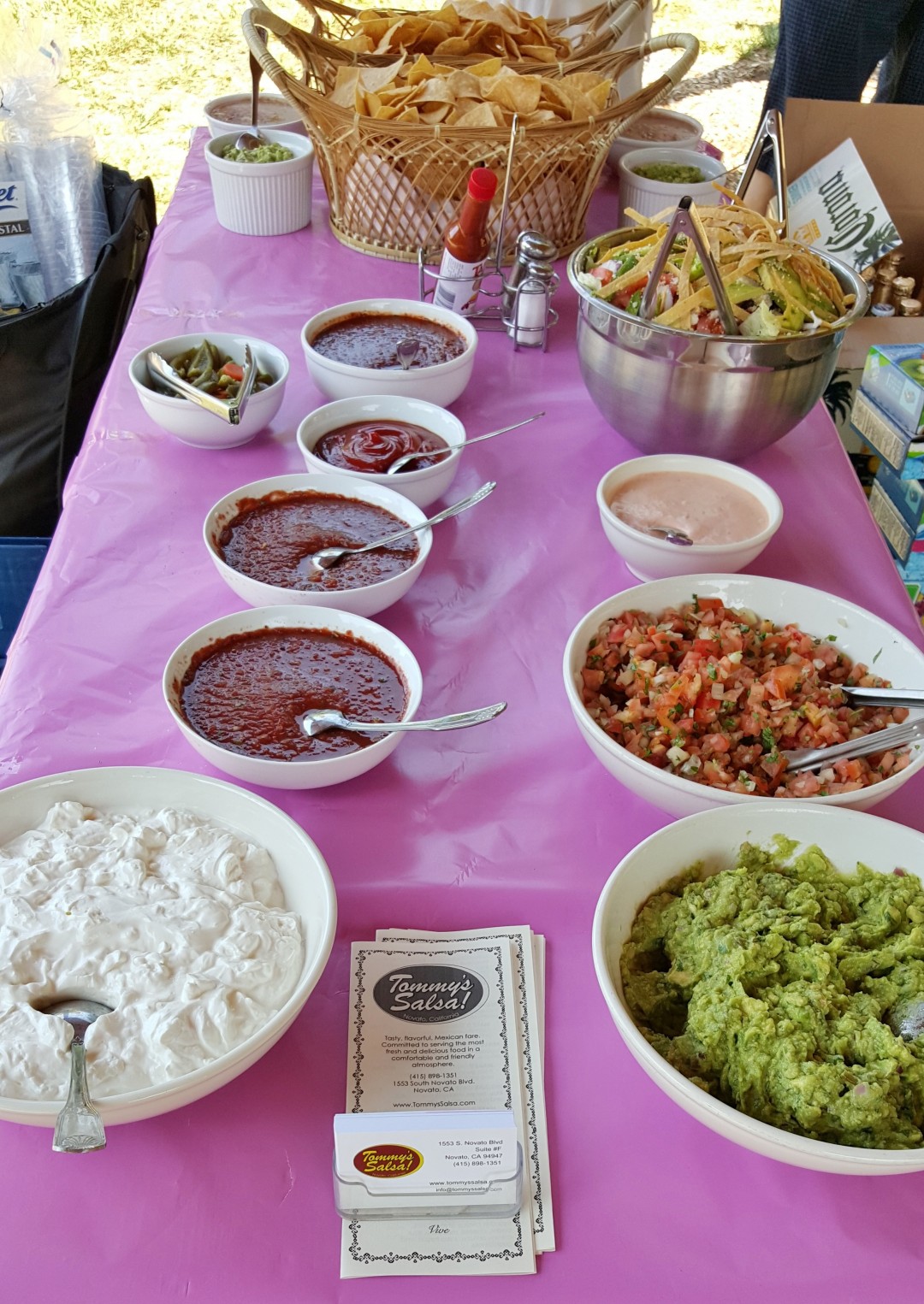 Tommy's Salsa Catering, Mexican Food, Taco Bar, Platters in Novato CA